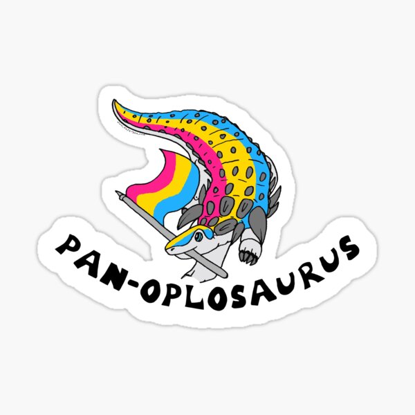 PAN-OPLOSAURUS Sticker
