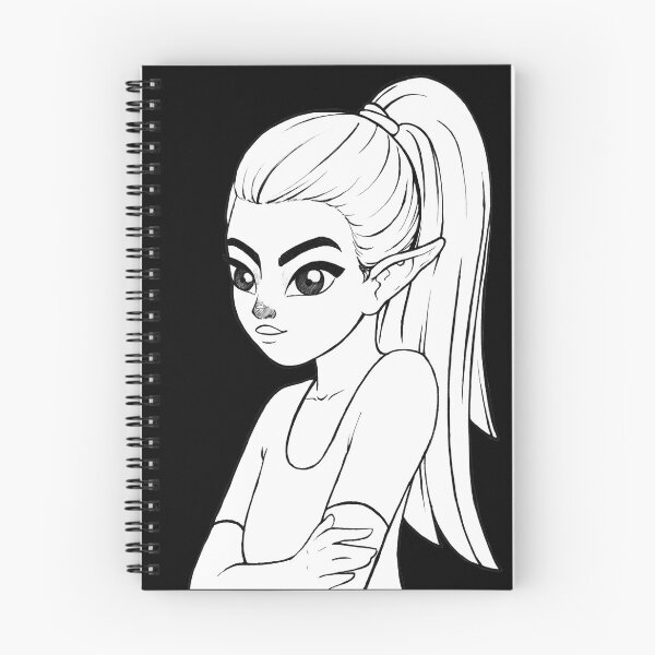 Item preview, Elvish girl designed and sold by Rushika Rathod.
