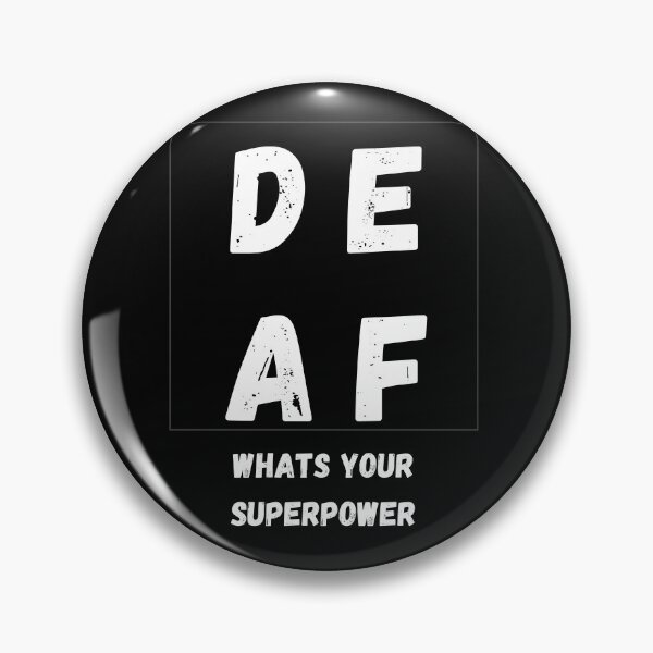 Item preview, Copy of  Hearing Impaired Deaf Culture Vintage Retro Design designed and sold by Beluved.