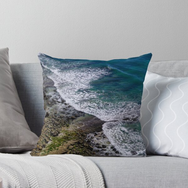 Artikelvorschau, Ocean Waves on the Rocky Beach Near Sagres, Portugal entworfen und verkauft von AWomanAfoot.