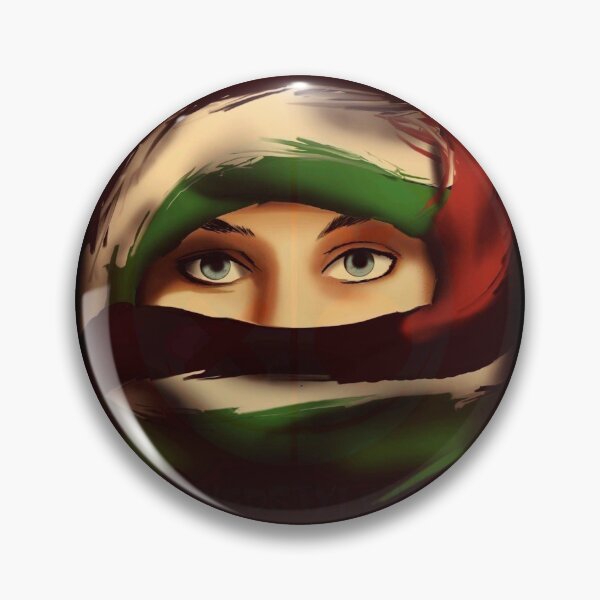 Item preview, Palestinian Woman Protester designed and sold by PalestineWorld.
