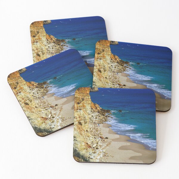 Item preview, Stunning Cliffs over Beaches in the Ocean Town of Sagres, Portugal designed and sold by AWomanAfoot.