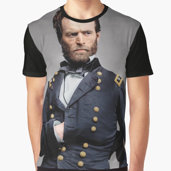 General William T. Sherman - Civil War Graphic T-Shirt