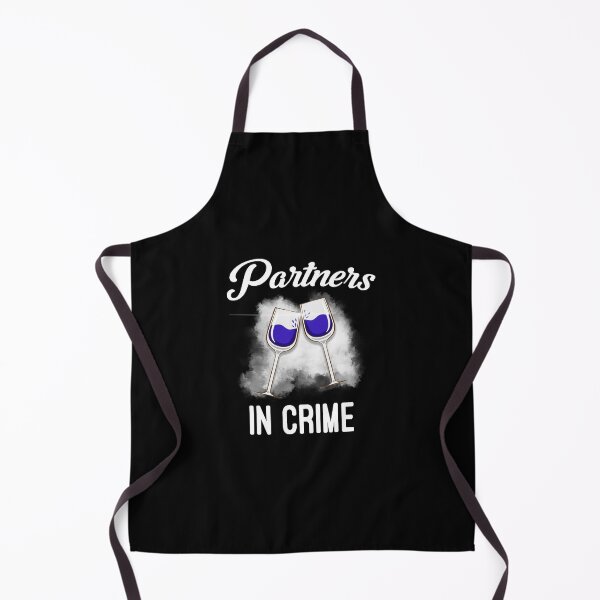 Item preview, Partner in Crime Partner in Wine Red Wine - Wine Sayings designed and sold by titanosdesign.