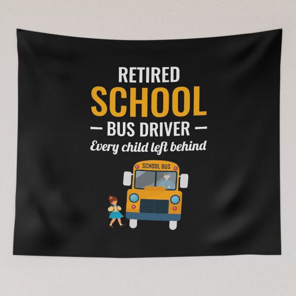 Item preview, Retired School Cool Bus Driver Funny Gift designed and sold by TastefulTees.