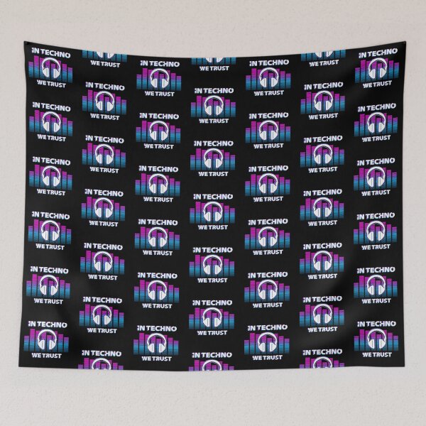 Item preview, In Techno We Trust designed and sold by RamiBeans.