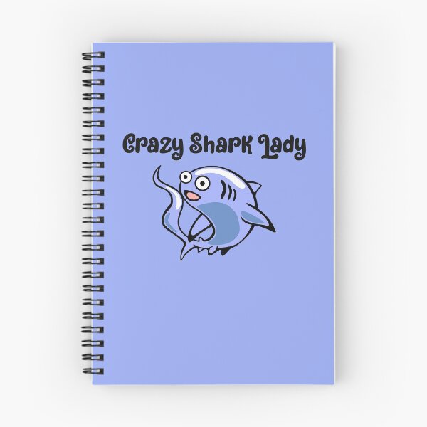 Item preview,  CRAZY Shark lady funny shirt for shark lovers funny gifts for thanksgiving or christmas designed and sold by unique things.