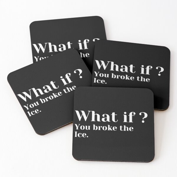 Item preview, What if you broke the ice? designed and sold by MariusMunteanu.