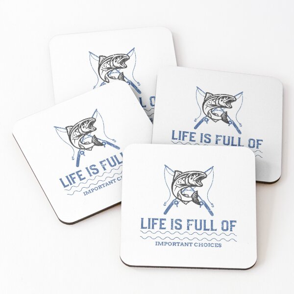 Item preview, Life Is Full Of Important Choices Fishing designed and sold by joabaj.