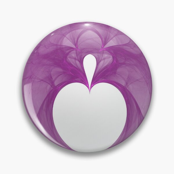 Item preview, Purple Fractal Heart designed and sold by Sybille-Yates.