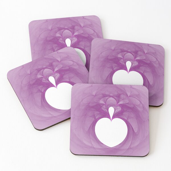 Item preview, Purple Fractal Heart designed and sold by Sybille-Yates.