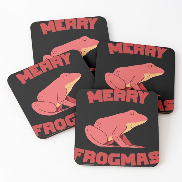 Item preview, Merry Frogmas - Merry christmas designed and sold by ItsMemeMachine.