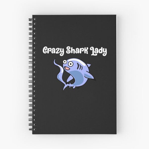 Item preview,  CRAZY Shark lady funny shirt for shark lovers funny gifts for thanksgiving or christmas designed and sold by unique things.