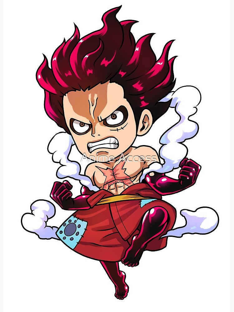 One Piece Monkey D Luffy Gear 4th - Snakeman | Postcard