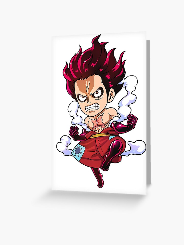 One Piece Monkey D Luffy Gear 4th - Snakeman | Postcard