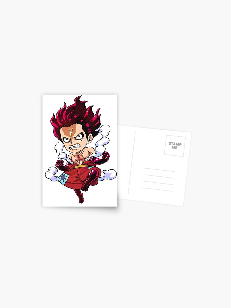 One Piece Monkey D Luffy Gear 4th - Snakeman | Postcard