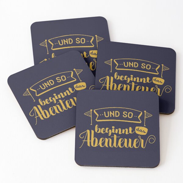 Item preview, And So The Adventure Begins | German hiking designed and sold by Ainbowz-Artwork.
