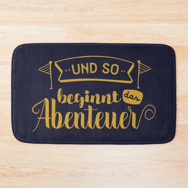 Item preview, And So The Adventure Begins | German hiking designed and sold by Ainbowz-Artwork.