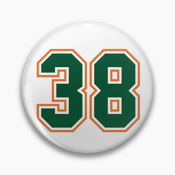 Item preview, 38 Jersey Number Number thirty-eight Straight From Miami designed and sold by Urosek.