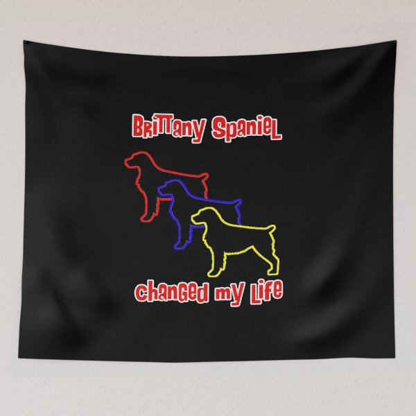 Item preview, Brittany Spaniel Changed my Life - Dog Art dogs Silhouette - pet designed and sold by Coolstuff4you71.