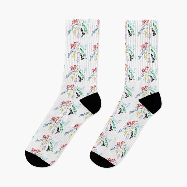 Item preview,  colorful rabbits running away designed and sold by 42youbest.