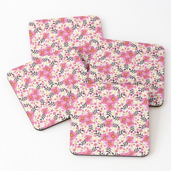 Item preview, Floral Design #025 - Cute Pink Flower Print designed and sold by isko1977.