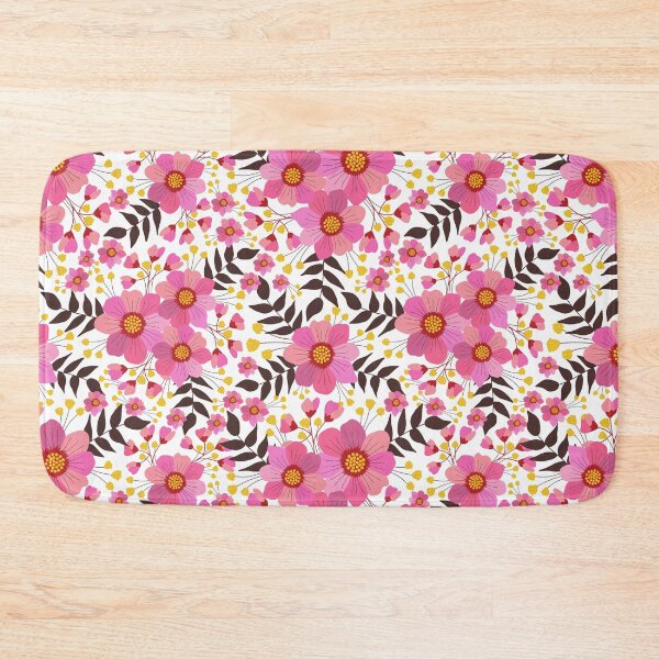 Item preview, Floral Design #025 - Cute Pink Flower Print designed and sold by isko1977.