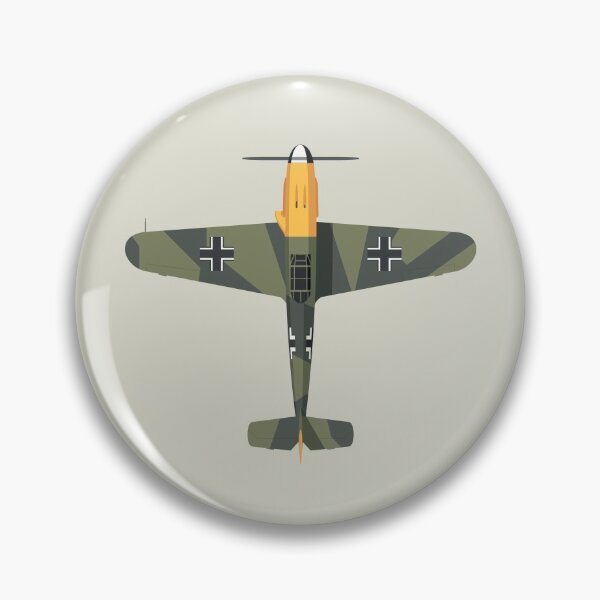 Item preview, Bf-109 German WWII Fighter Aircraft - Green designed and sold by VoodooCircus.