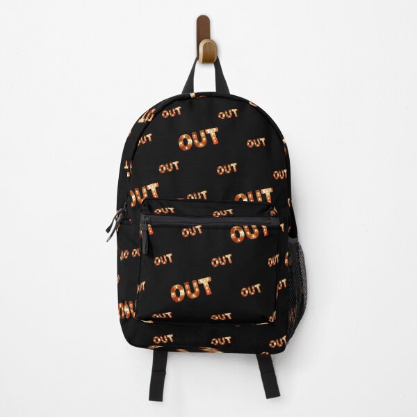 Item preview, Out Word Motif Print Pattern designed and sold by DFLC Prints.
