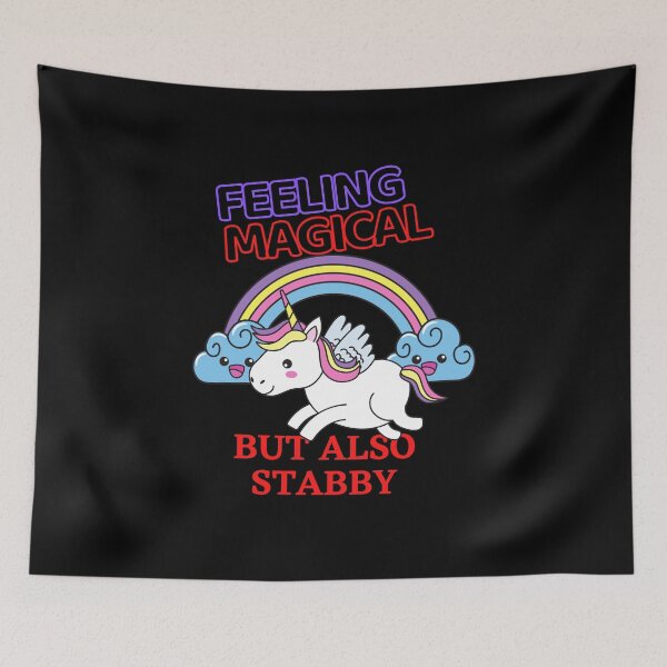 Item preview, feeling magical but also stabby designed and sold by subodh kumar.