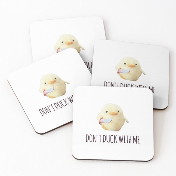 Item preview, Don't Duck with me - Funny joke meme designed and sold by GoldenDov.
