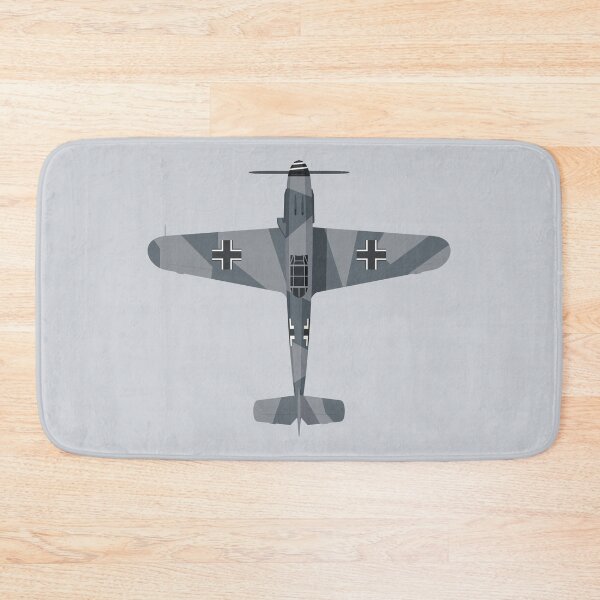 Item preview, Bf-109 German WWII Fighter Aircraft - Grey designed and sold by VoodooCircus.