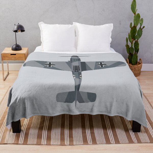 Item preview, Bf-109 German WWII Fighter Aircraft - Grey designed and sold by VoodooCircus.