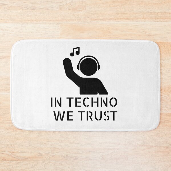 Item preview, IN TECHNO WE TRUST 2 designed and sold by Cafecreative.