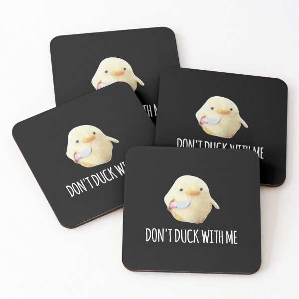 Item preview, Don't Duck with me - Funny joke meme designed and sold by GoldenDov.