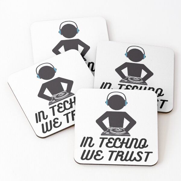 Item preview, IN TECHNO WE TRUST 3 designed and sold by Cafecreative.