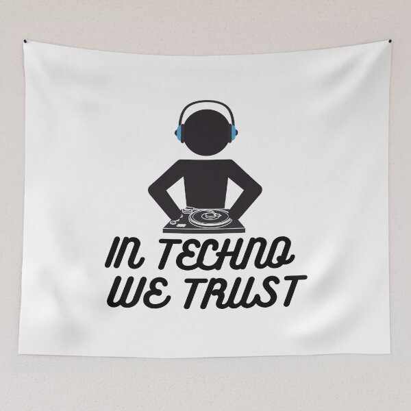 Item preview, IN TECHNO WE TRUST 3 designed and sold by Cafecreative.