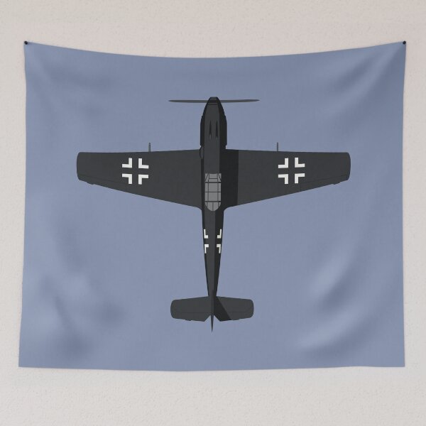 Item preview, Bf-109 German WWII Fighter Aircraft - Night designed and sold by VoodooCircus.