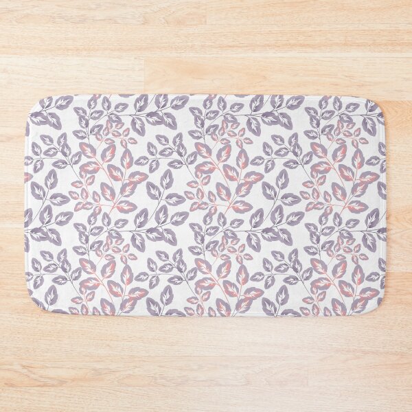 Item preview, Tender twigs. Grey ,pink sprigs on a white background. designed and sold by marinaklykva.