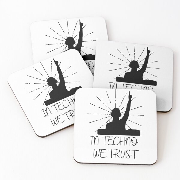 Item preview, IN TECHNO WE TRUST 5 designed and sold by Cafecreative.