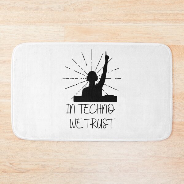 Item preview, IN TECHNO WE TRUST 5 designed and sold by Cafecreative.