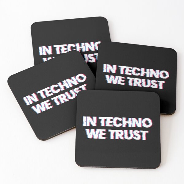 Item preview, In Techno We Trust designed and sold by Blaacklight.