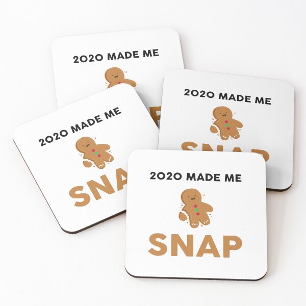 Item preview, Gingerbread Man Oh Snap - 2020 Made Me Snap Funny Christmas Gift designed and sold by GoldenDov.