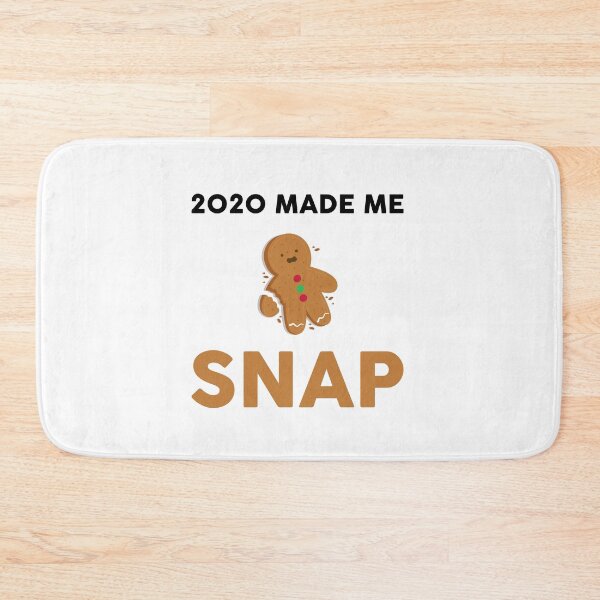 Item preview, Gingerbread Man Oh Snap - 2020 Made Me Snap Funny Christmas Gift designed and sold by GoldenDov.