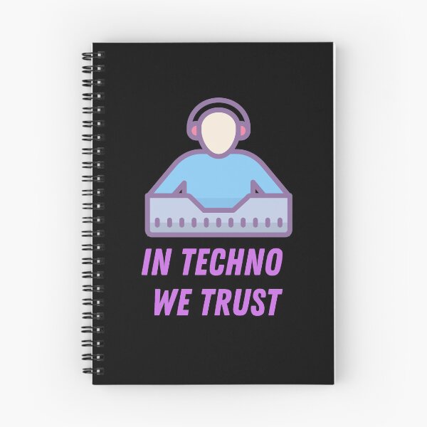 Item preview, IN TECHNO WE TRUST 6 designed and sold by Cafecreative.