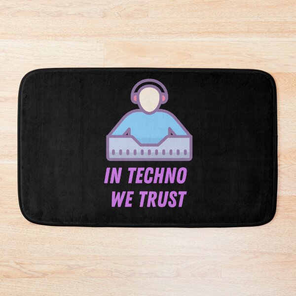 Item preview, IN TECHNO WE TRUST 6 designed and sold by Cafecreative.