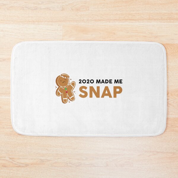 Item preview, Gingerbread Man Oh Snap - 2020 Made Me Snap Funny Christmas Gift designed and sold by GoldenDov.