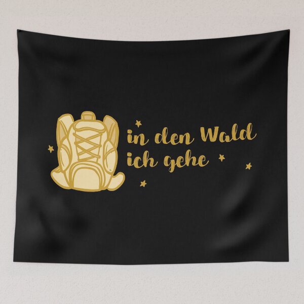 Item preview, I'm going to the forest | German hiking designed and sold by Ainbowz-Artwork.