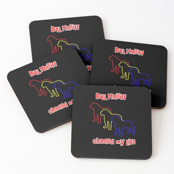 Item preview, Bull Mastiff Changed my Life - Dog Art dogs Silhouette - pet designed and sold by Coolstuff4you71.