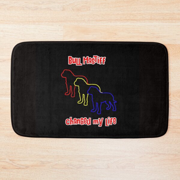 Item preview, Bull Mastiff Changed my Life - Dog Art dogs Silhouette - pet designed and sold by Coolstuff4you71.